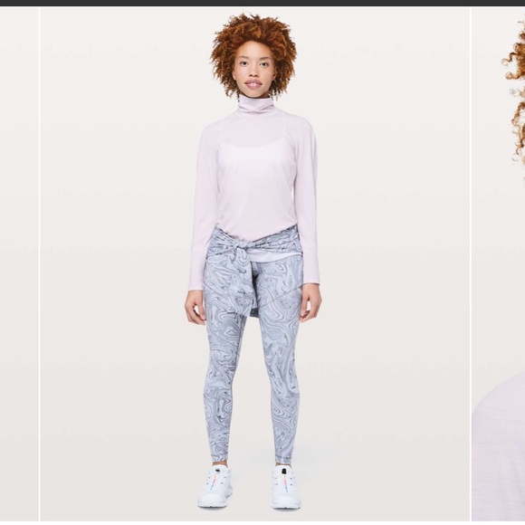 NWT - Lululemon Lab - Women's Gami Long Sleeve - Color: Smooth Silver - Size: 8 - Picture 11 of 15